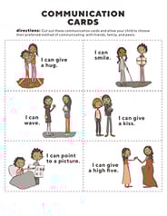 Communication Cards for Young Children