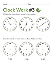 Time Worksheets 3rd Grade Common Core Amazon.com: Mastering