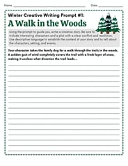 Writing Worksheets 4th Grade Free 3rd, 4th & 5th Grade Writing