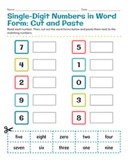 Number Words Worksheets For 2nd Grade Free 2nd Grade Math