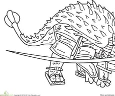 Samurai Ankylosaurus
