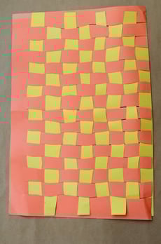 Weave Paper Thanksgiving Placemats