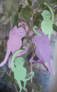 Monkey Paper Craft