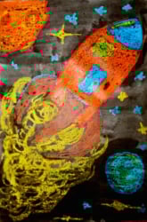 Outer Space Painting