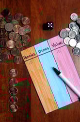 Play Pennies, Dimes, Dollar!