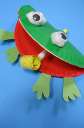 F is for Frog Craft