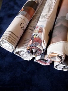 Construct Newspaper Building Blocks