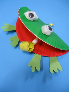 F is for Frog Craft