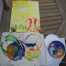 Plastic Lid Craft