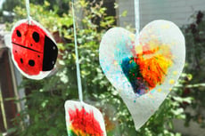 Make Stained Glass Crayons