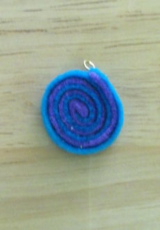 Felt Pendant