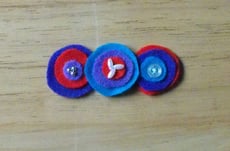 Felt Barrettes