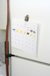 Design a Weather Calendar