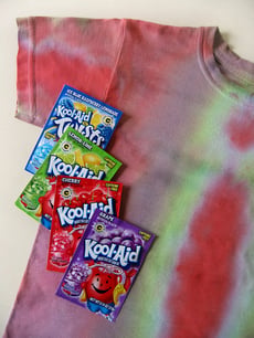 Kool-Aid Tie-Dye