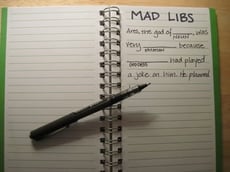 Write Mythological Mad Libs