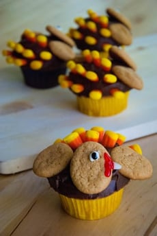 Turkey Cupcakes