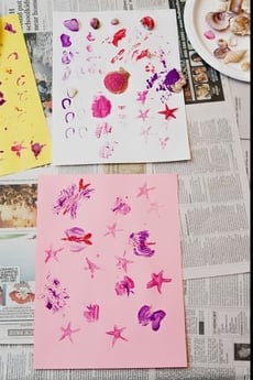 Create Seashell Texture Prints