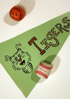 Baseball Pennant
