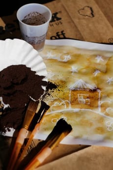 Paint With Coffee!
