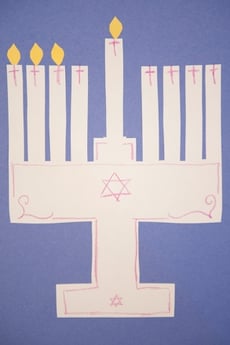 Make a Magnetic Menorah