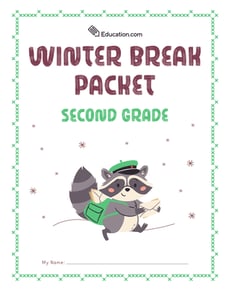 Second Grade Winter Break Packet