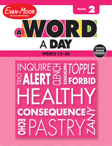 A Word a Day, Grade 2: Weeks 13-24