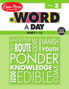 A Word a Day, Grade 3: Weeks 1-12