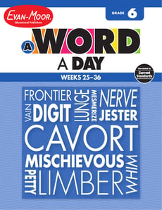A Word a Day, Grade 6: Weeks 25–36