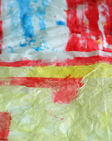 Make Your Own Watercolor Wrapping Paper