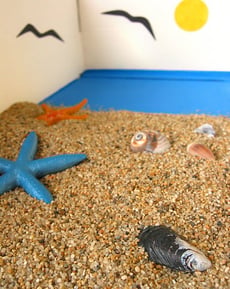 Make a Mini Beach-in-a-Box