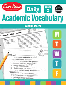Daily Academic Vocabulary, Grade 2: Weeks 19–27