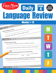 Daily Language Review, Grade 4: Weeks 1–12