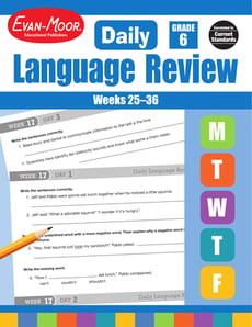 Daily Language Review, Grade 6: Weeks 25–36