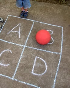 Play Four Square!