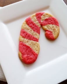 Bake Candy Cane Cookies!