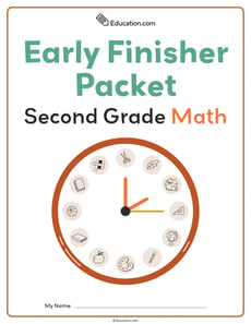 Second Grade Math Early Finisher Packet