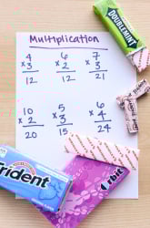 Does Chewing Gum Affect Test Performance? 