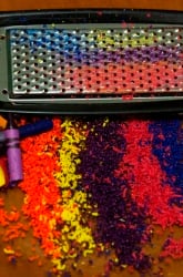 Crayon Rock Cycle Experiment