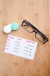 Does Eyesight Influence Staring Contest Performance?