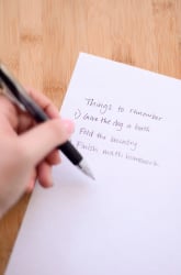 Does Writing Things Down Really Make It Easier To Remember Later?