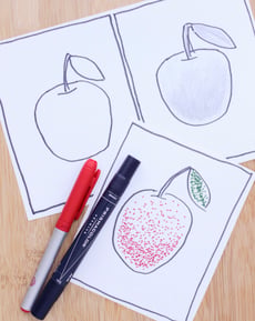 Draw a Triptych Panel Artwork