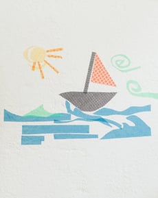Washi Tape Wall Art