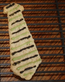 Necktie Cookies