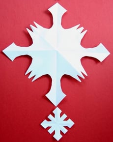 How to Make a Paper Snowflake