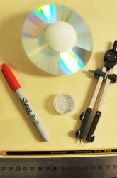 The Rings of Saturn: A Scale Model