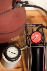 Psi, Playing Surface, and a Basketball's Bounce