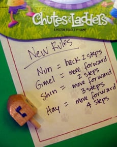 Chutes and Ladders... Hanukkah Style!