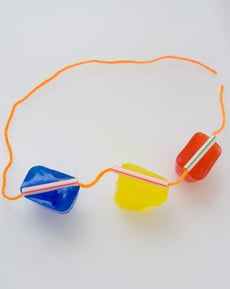 Ice Cube Bead Necklaces