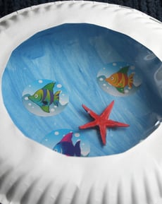 Make a Paper Plate Porthole