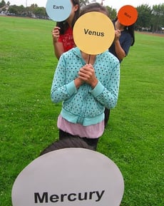 Set Up a Solar System of Kids